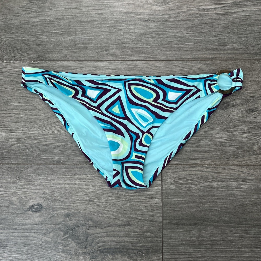 Vilebrequin Womens Bikini Bottom Green Sz 8